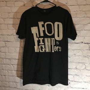 Foo Fighters Black T-shirt Sz L